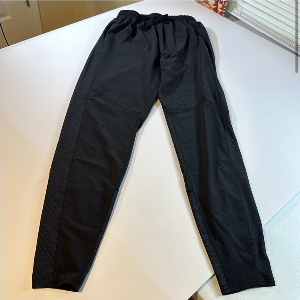 Outdoor Voices Womens Black Ripstop 299874 Nylon Cargo Windbreaker Pants